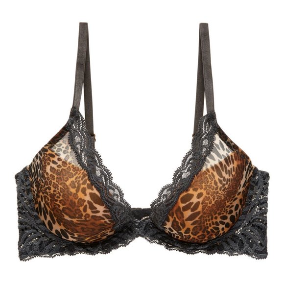 NATORI FEATHERS BRA IN LEOPARD PRINT - Picture 8 of 8